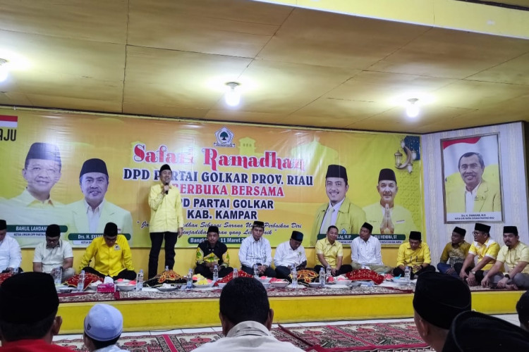 Golkar Provinsi Riau Safari Ramadhan Sekaligus Buka Bersama Dengan Golkar Kampar